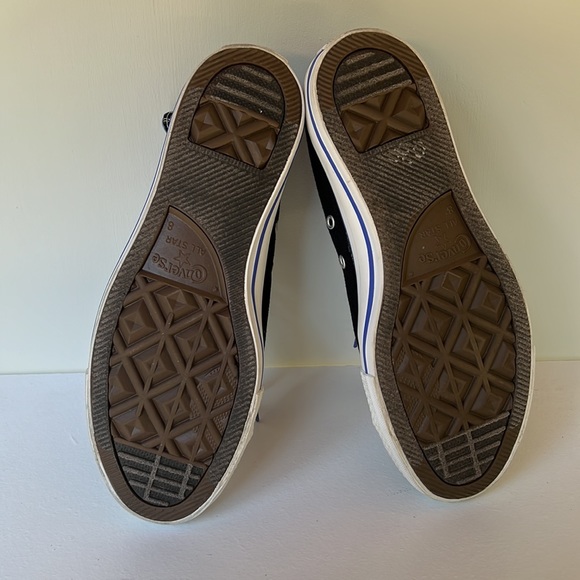 Converse All Star Chuck Taylor high top side zipper. Men size 8, Women size 10. - Picture 10 of 15